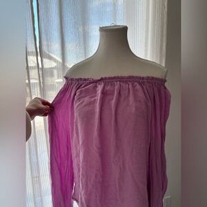 Sanctuary pink Off-Shoulder Top